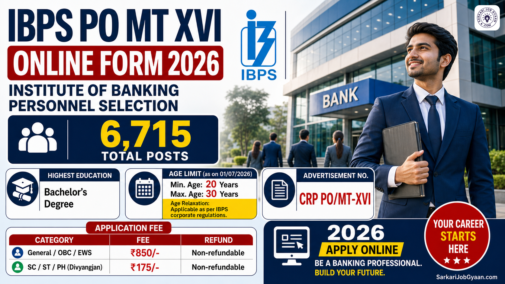 IBPS PO MT XVI Recruitment 2026
